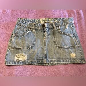 Mossimo Supply Co Denim Mini Skirt